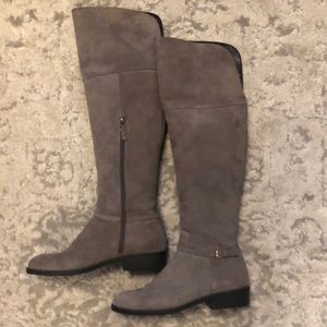 Grey Cole Haan tall boots